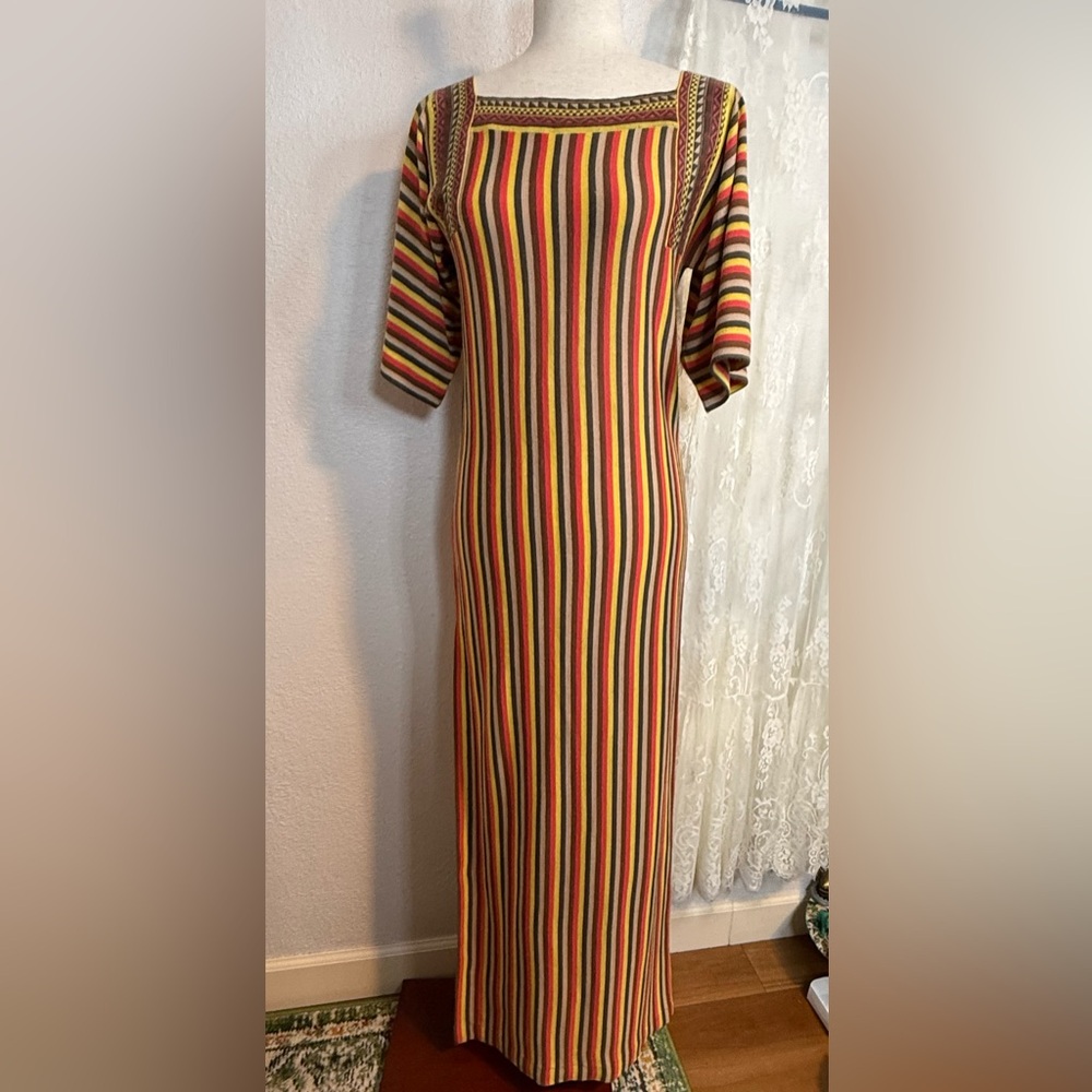Paul & Joe Striped Maxi Vintage Inspired FR 38 / US 8
